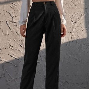 black khaki straight leg! ♡︎ NEVER WORN BEFORE ♡︎